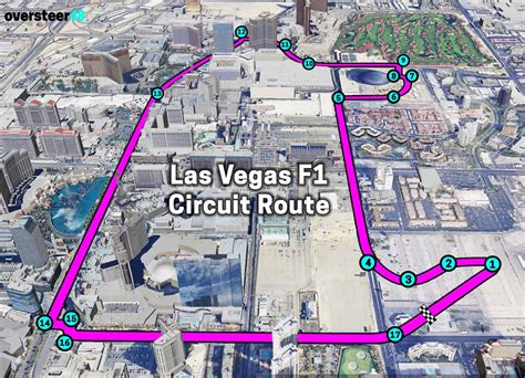 las vegas grand prix map